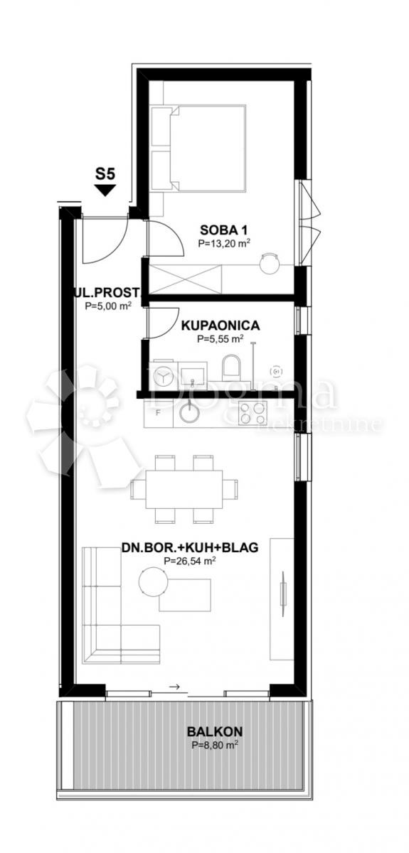 Apartment Zu verkaufen - DUBROVAČKO-NERETVANSKA SLIVNO