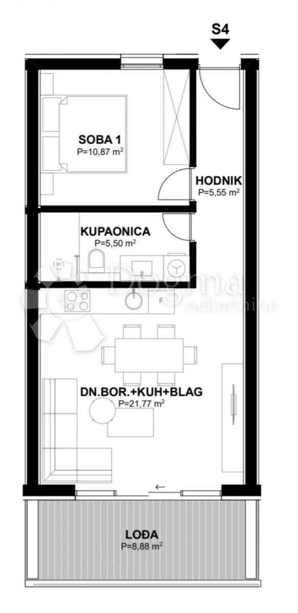 Apartmán Na predaj - DUBROVAČKO-NERETVANSKA SLIVNO