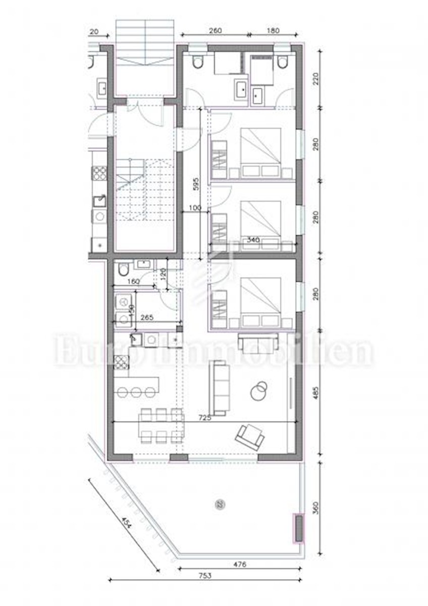 Apartmán Na prodej - ZADARSKA SUKOŠAN