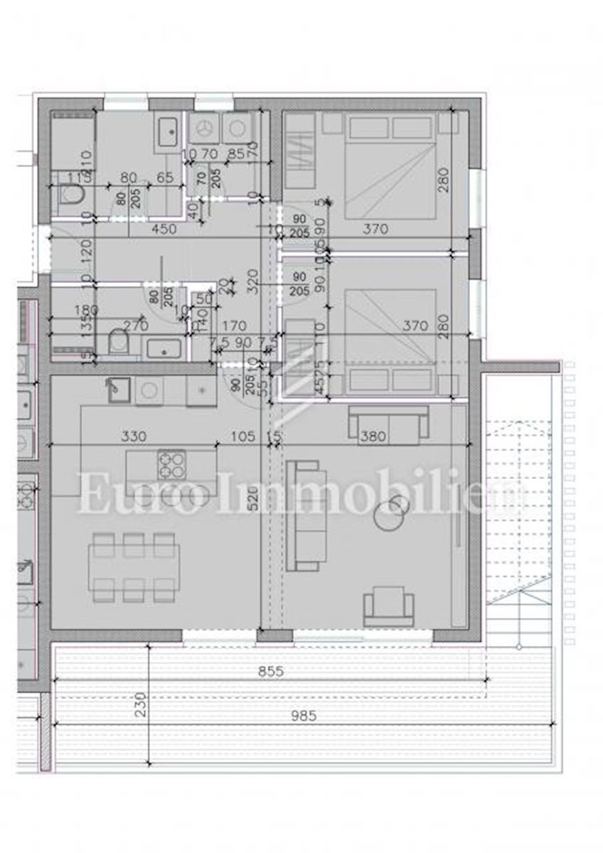 Apartmán Na prodej - ZADARSKA SUKOŠAN