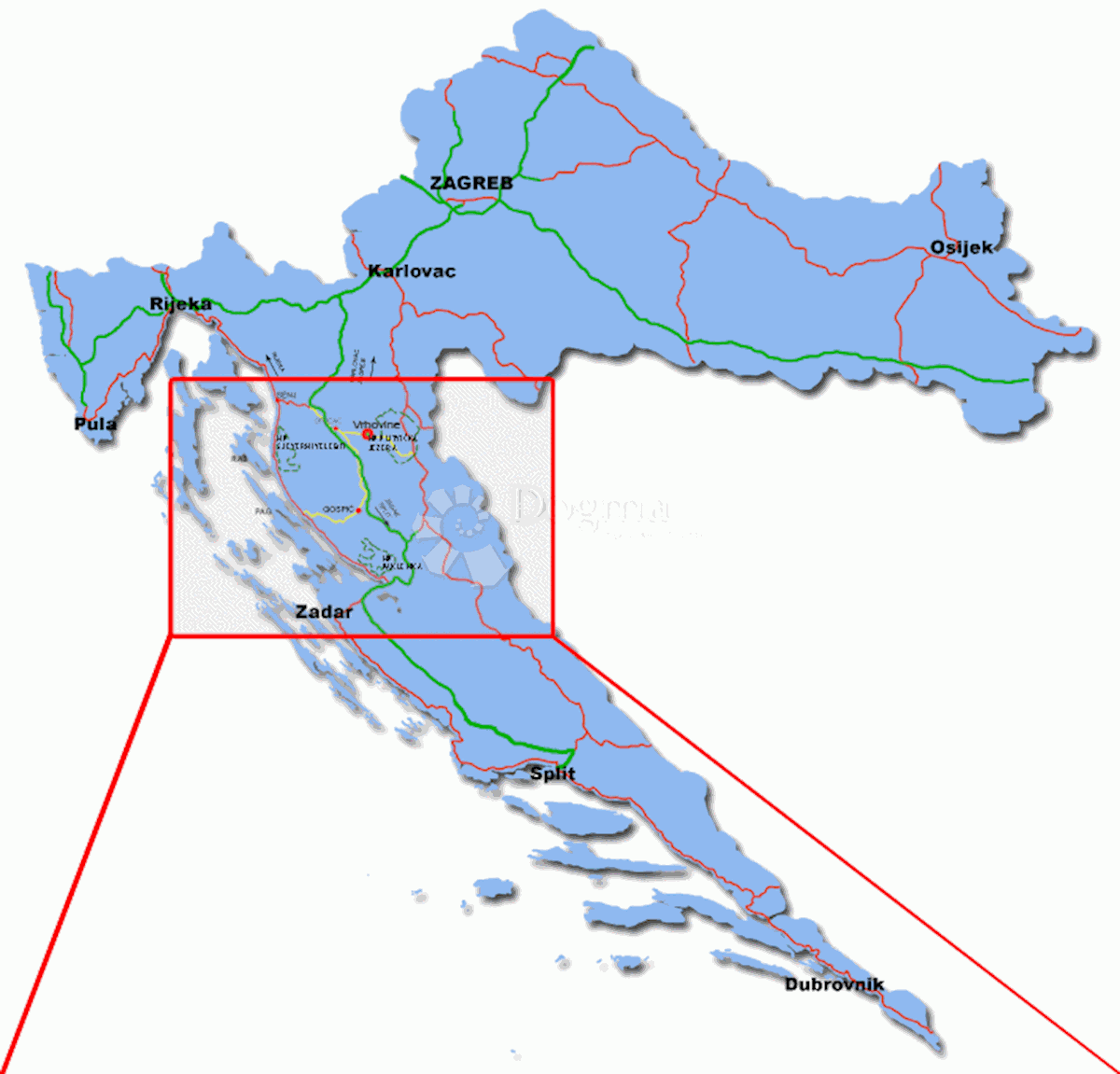 Zemljište Na prodaju - LIČKO-SENJSKA VRHOVINE