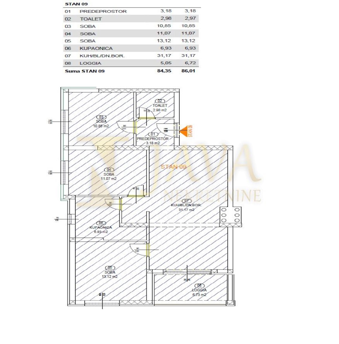 Appartement À vendre - PRIMORSKO-GORANSKA KASTAV