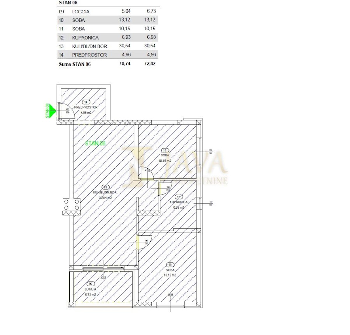 Appartement À vendre - PRIMORSKO-GORANSKA KASTAV