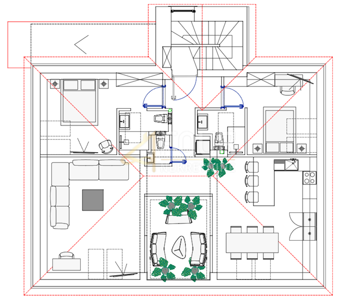 Apartment Zu verkaufen - PRIMORSKO-GORANSKA RIJEKA