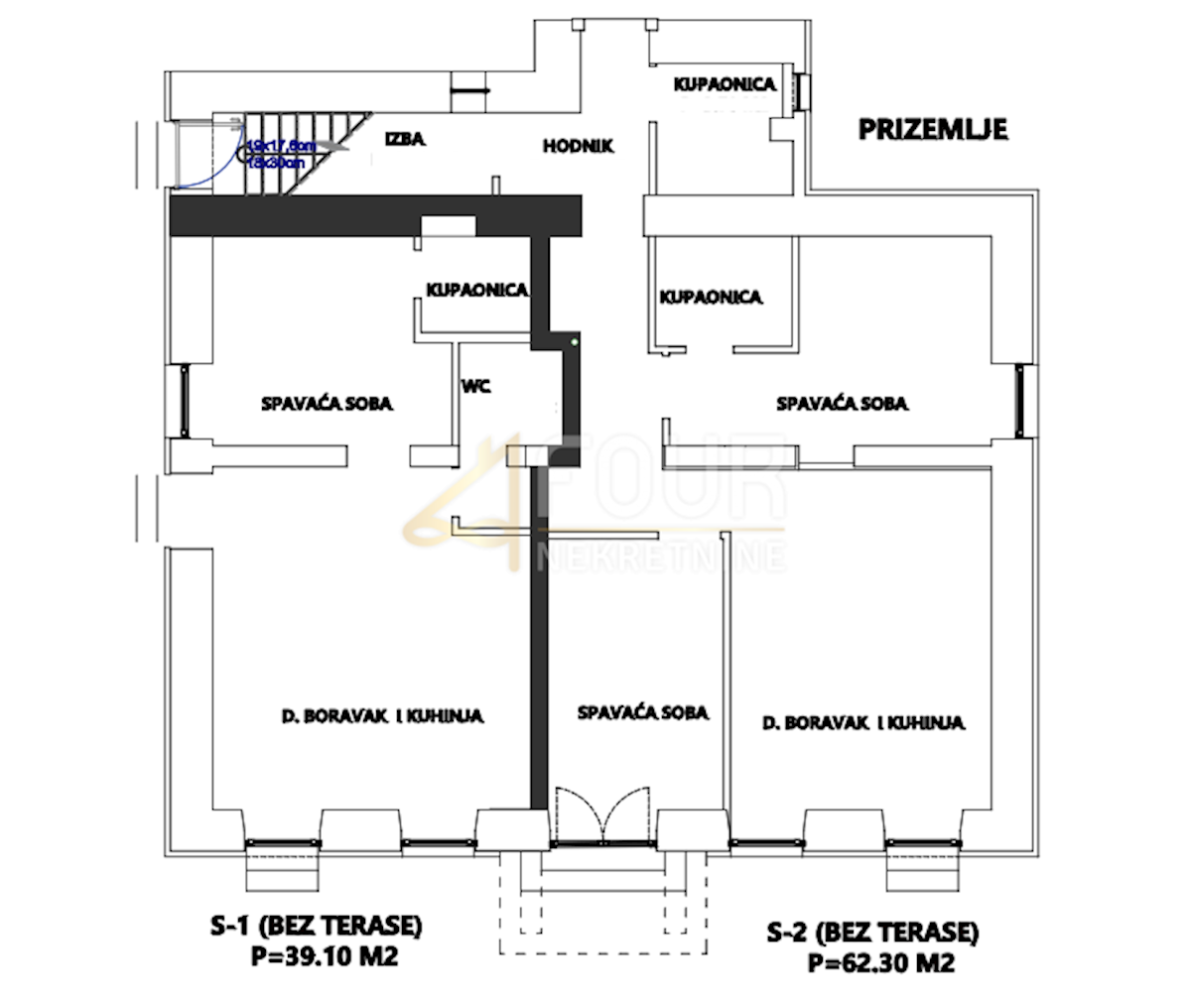 Appartement À vendre - PRIMORSKO-GORANSKA RIJEKA