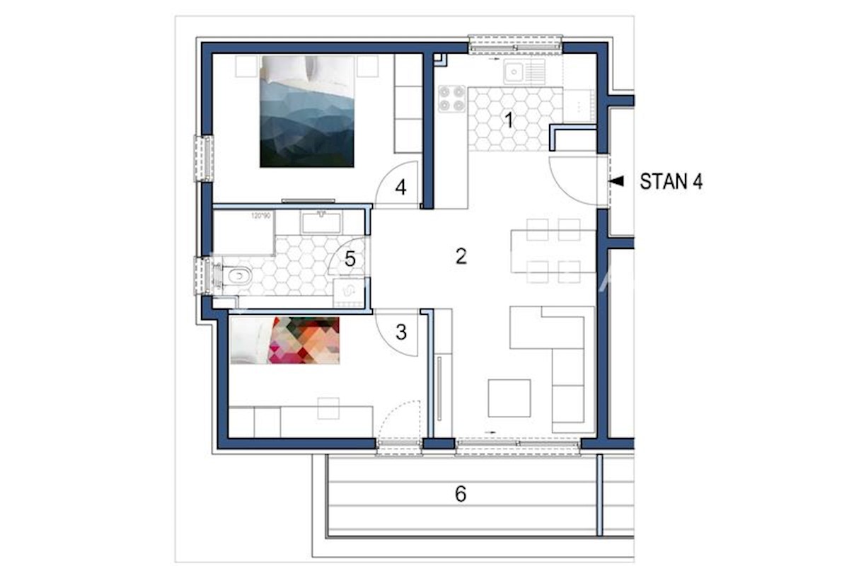 Apartment Zu verkaufen - SPLITSKO-DALMATINSKA KAŠTELA