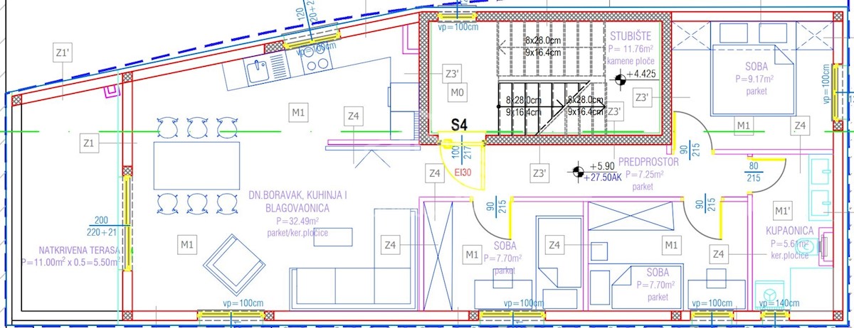 Apartma Na predaj - SPLITSKO-DALMATINSKA KAŠTELA