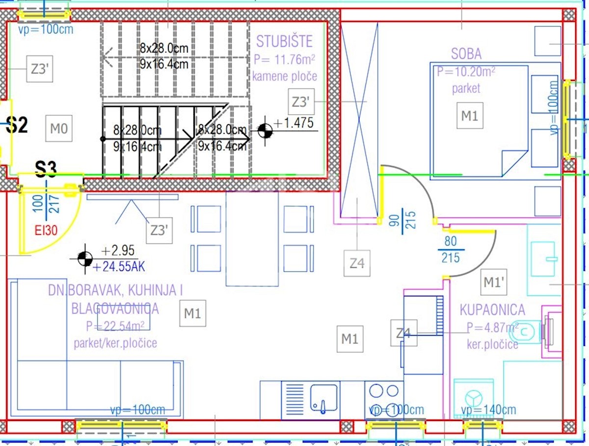 Apartment Zu verkaufen - SPLITSKO-DALMATINSKA KAŠTELA