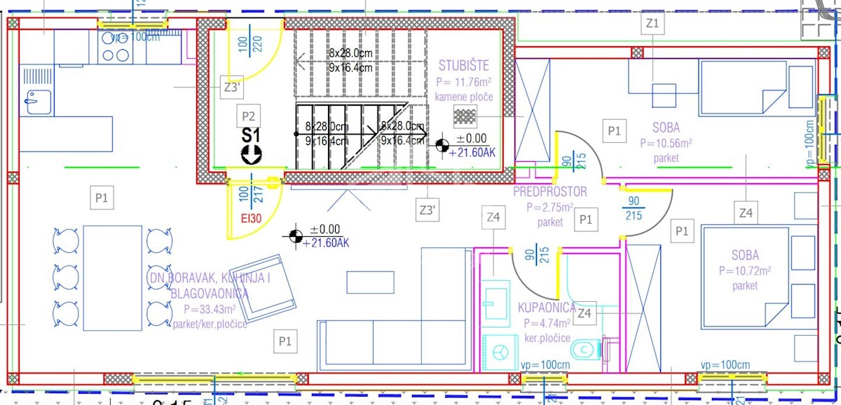 Apartment Zu verkaufen - SPLITSKO-DALMATINSKA KAŠTELA