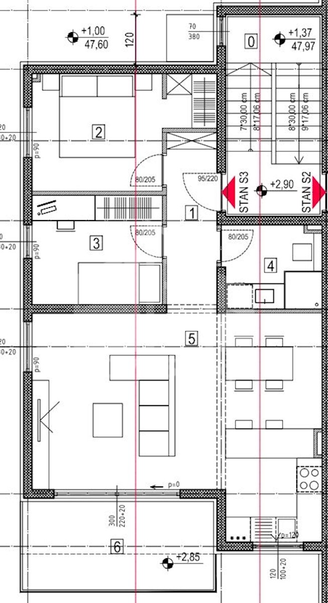 Apartmán Na prodej - SPLITSKO-DALMATINSKA KAŠTELA