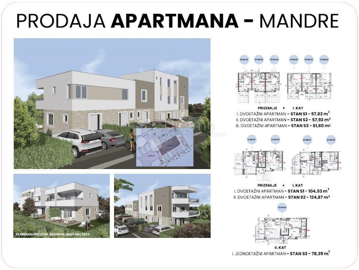 Apartma Na predaj - ZADARSKA PAG