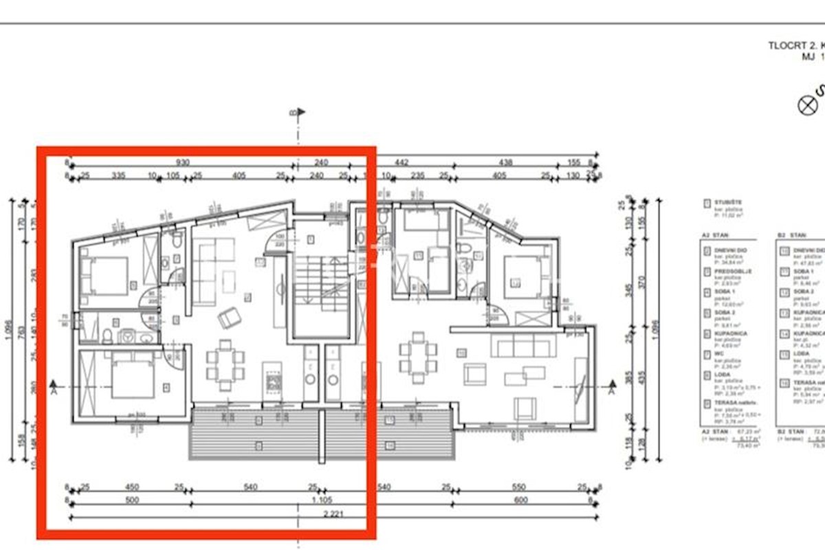 Flat For sale - ZADARSKA PAKOŠTANE