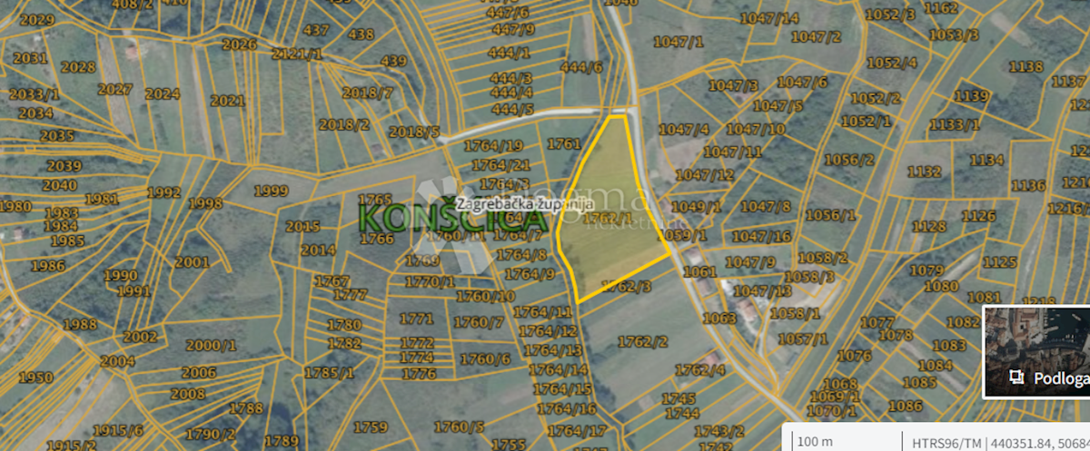 Land For sale KONŠĆICA