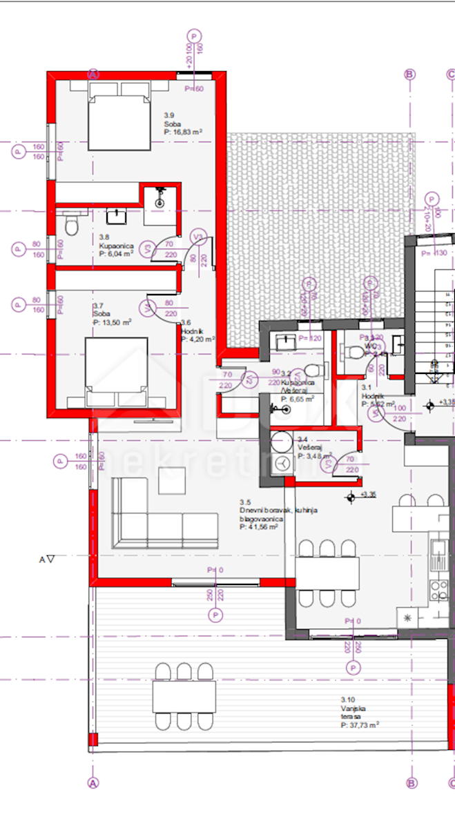 Apartma Na predaj - ŠIBENSKO-KNINSKA TRIBUNJ