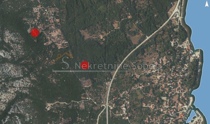 Pozemok na predaj 4036 m² – Nerezine