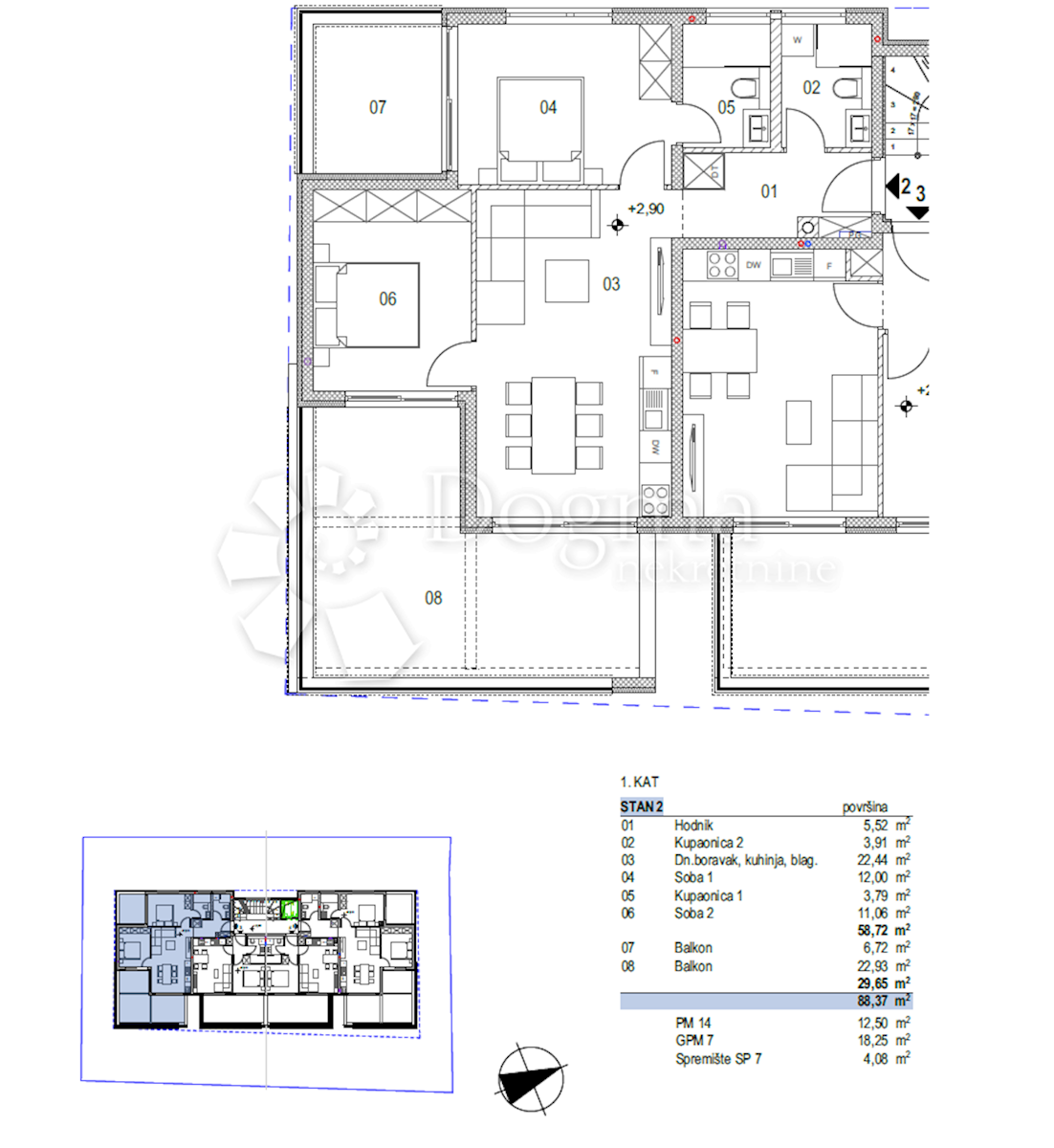 Apartmán Na prodej - ZADARSKA PAG