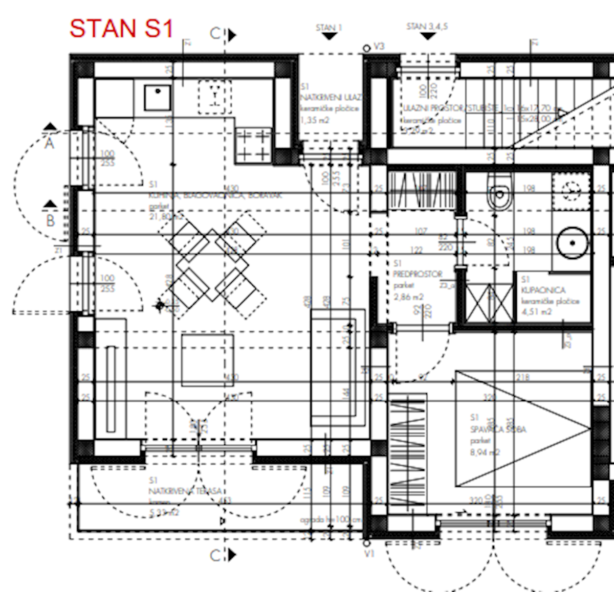 Flat For sale - ŠIBENSKO-KNINSKA PRIMOŠTEN