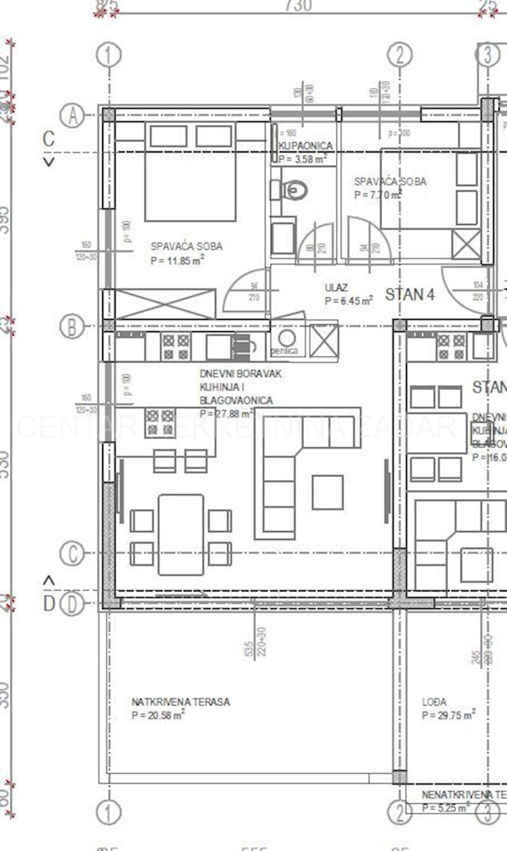 Apartma Naprodaj - ZADARSKA Nin