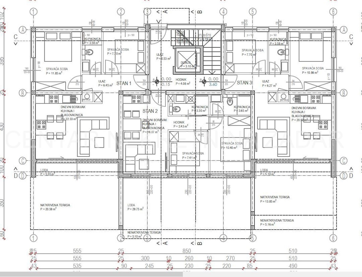 Apartma Naprodaj - ZADARSKA Nin