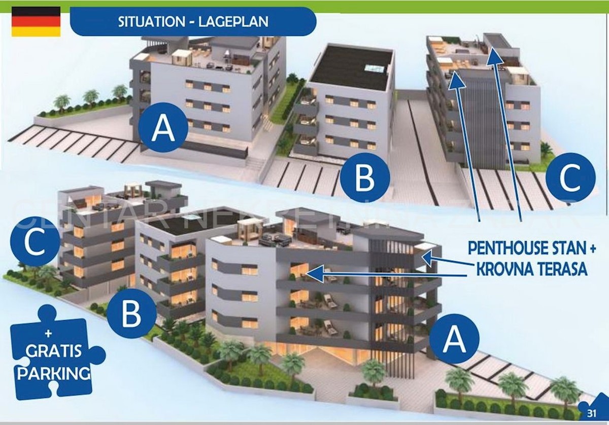 Apartment Zu verkaufen - ZADARSKA SUKOŠAN