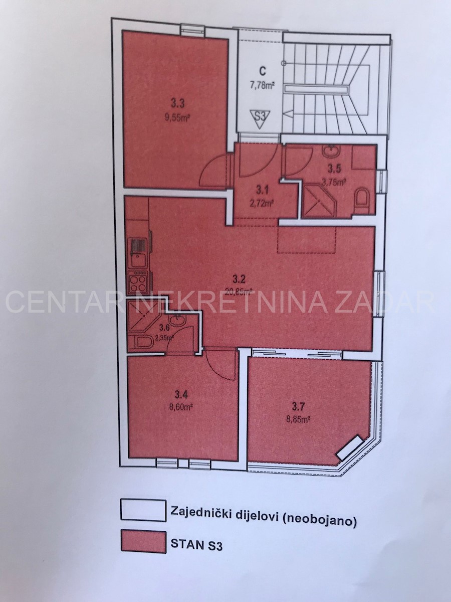 Apartment Zu verkaufen - ZADARSKA BIOGRAD NA MORU