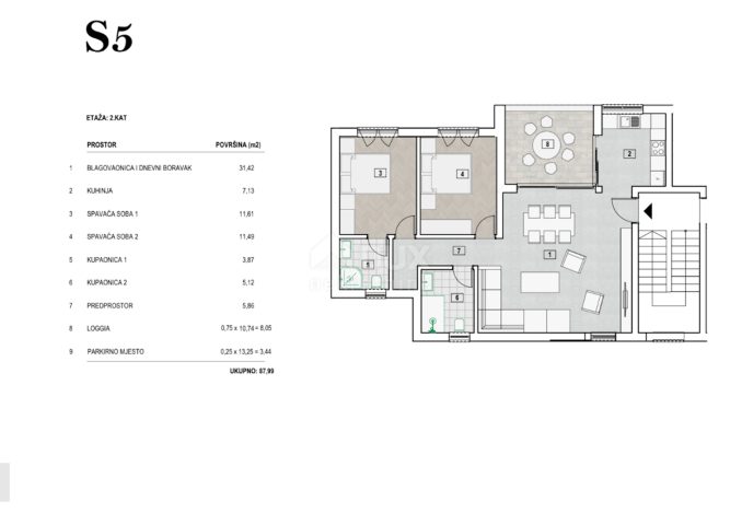 Apartmán Na predaj - šibensko-kninska Primošten - foto 2/7