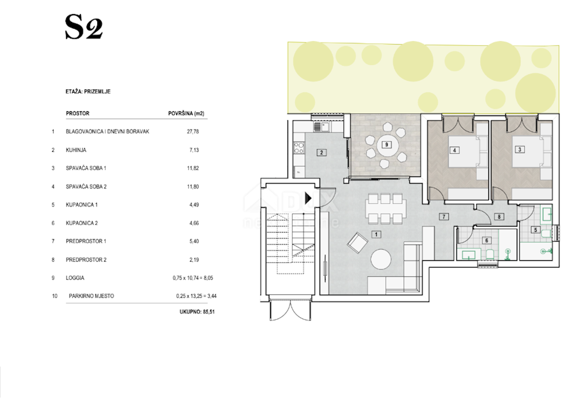 Apartmán Na predaj - ŠIBENSKO-KNINSKA PRIMOŠTEN