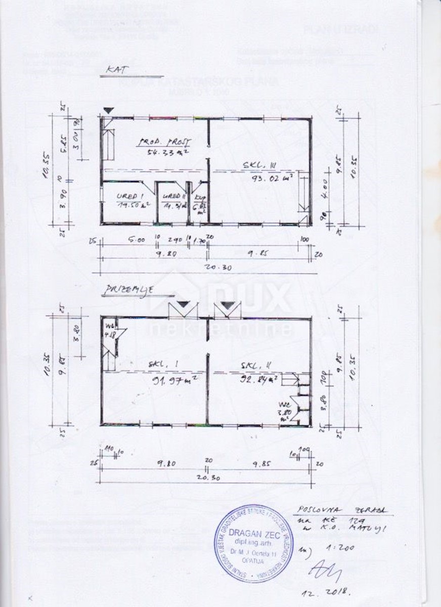 Business premises For rent - PRIMORSKO-GORANSKA MATULJI