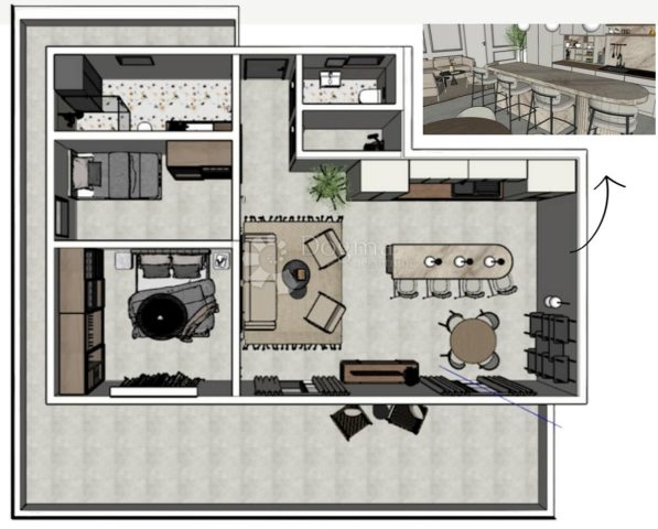 Apartment Zu verkaufen - Zadarska Zadar - foto 4/7