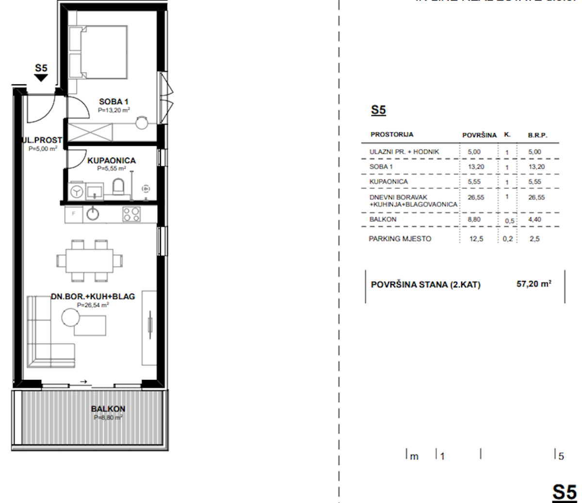 Flat For sale - DUBROVAČKO-NERETVANSKA SLIVNO