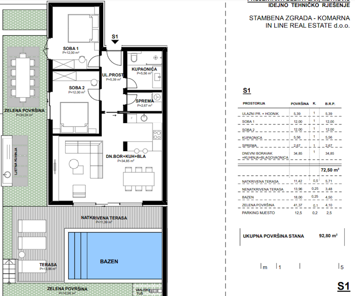 Flat For sale - DUBROVAČKO-NERETVANSKA SLIVNO