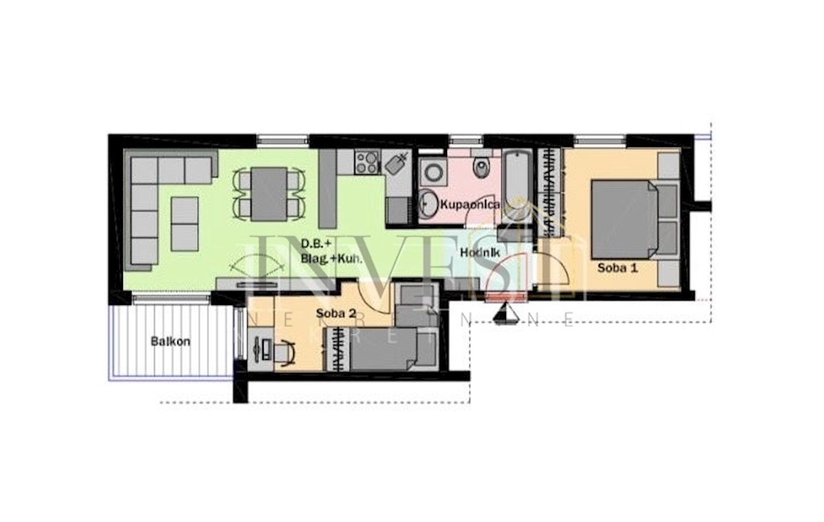 Apartmán Na prodej - SPLITSKO-DALMATINSKA SPLIT