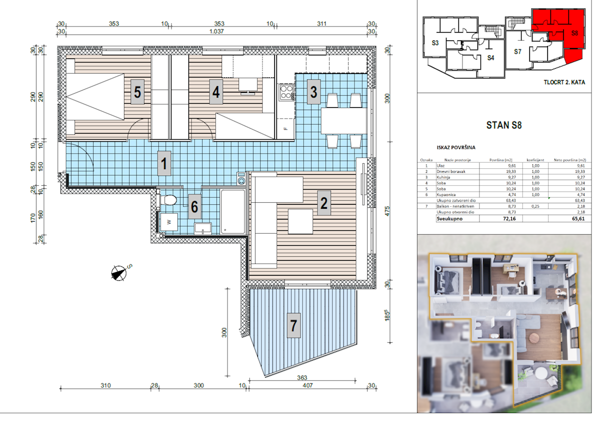 Apartmán Na prodej - ZAGREBAČKA VELIKA GORICA