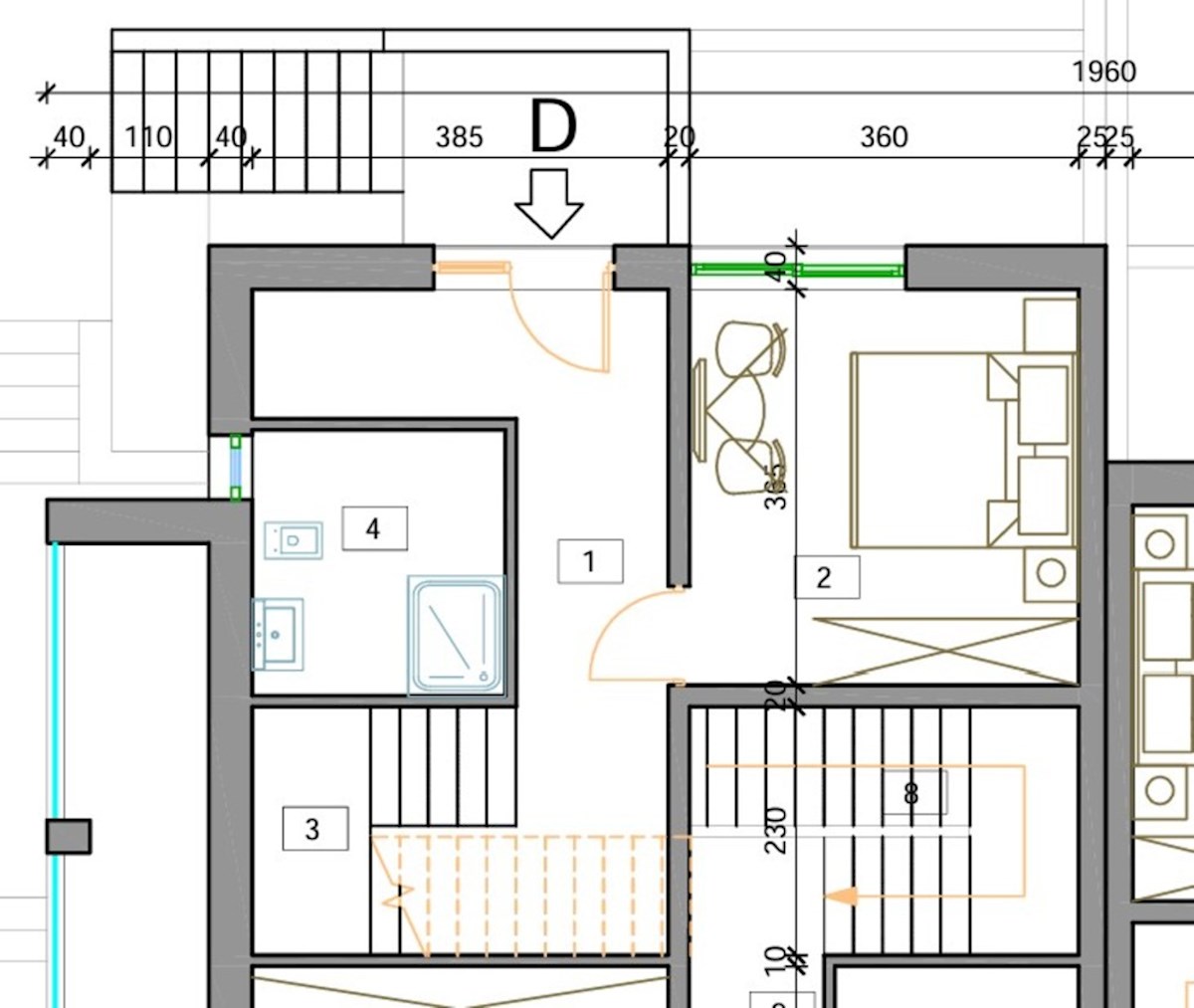 Apartment Zu verkaufen - PRIMORSKO-GORANSKA KRK