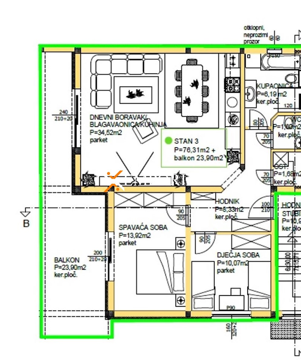 Apartmán Na prodej - ZADARSKA PRIVLAKA