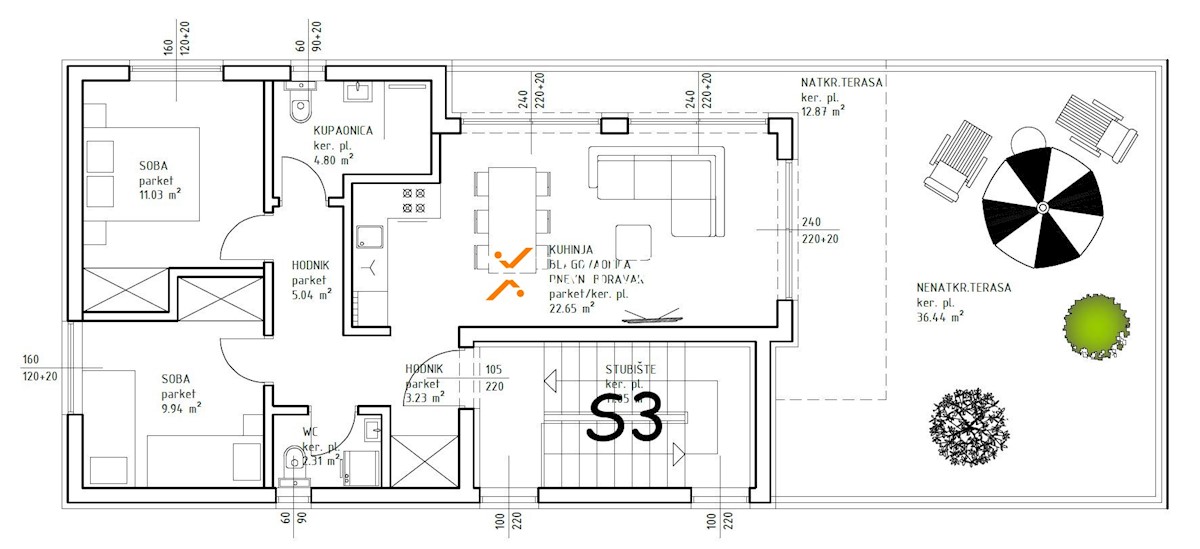 Apartment Zu verkaufen - ZADARSKA PRIVLAKA