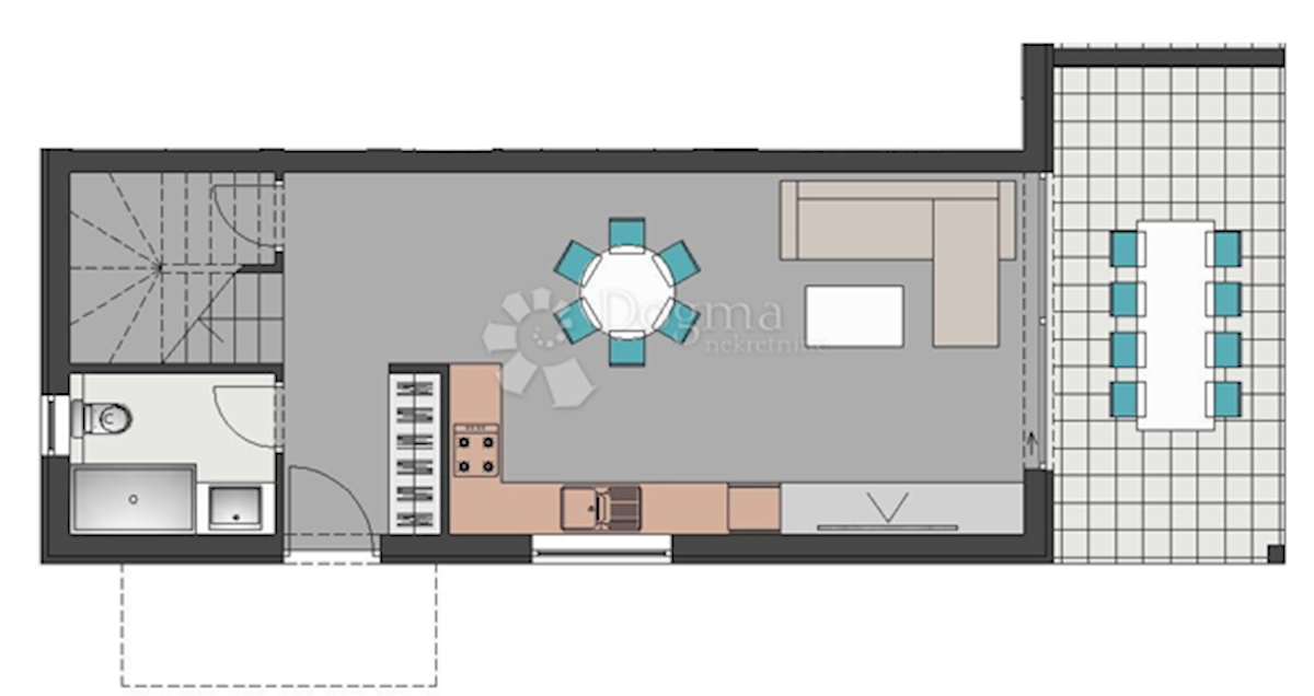Apartma Na predaj - ZADARSKA PAG