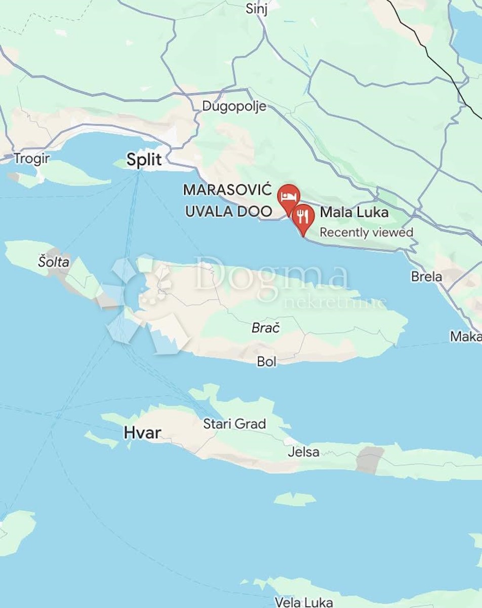 Parcela Naprodaj - SPLITSKO-DALMATINSKA Omiš