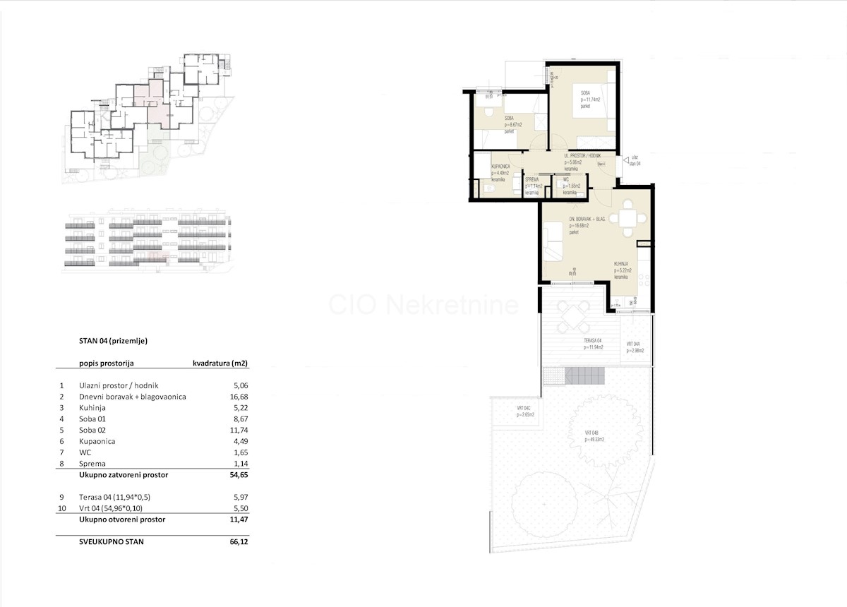 Apartmán Na prodej - SPLITSKO-DALMATINSKA SEGET