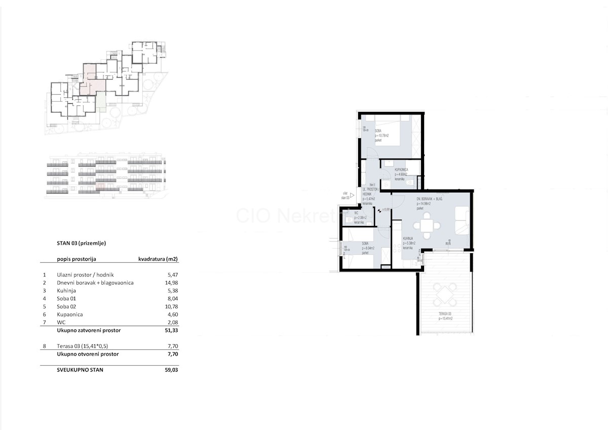 Apartma Na predaj - SPLITSKO-DALMATINSKA SEGET
