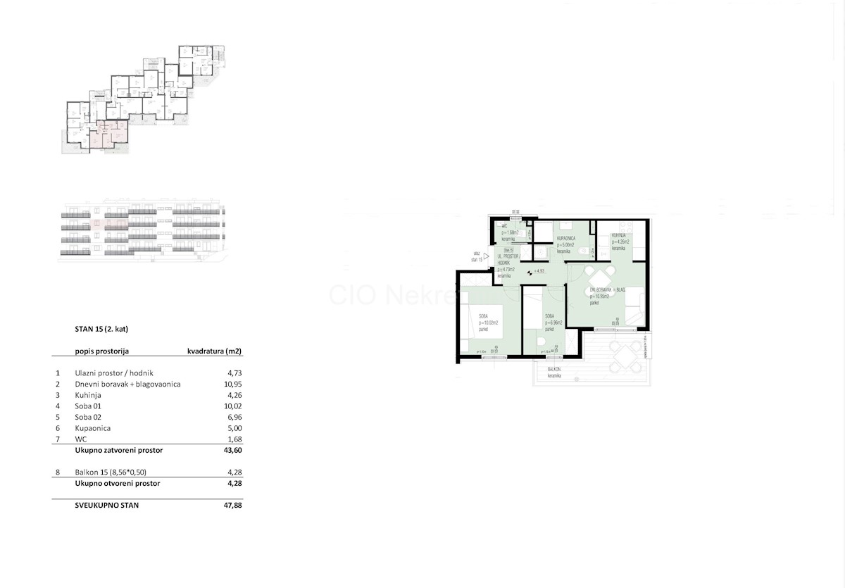 Apartment Zu verkaufen - SPLITSKO-DALMATINSKA SEGET