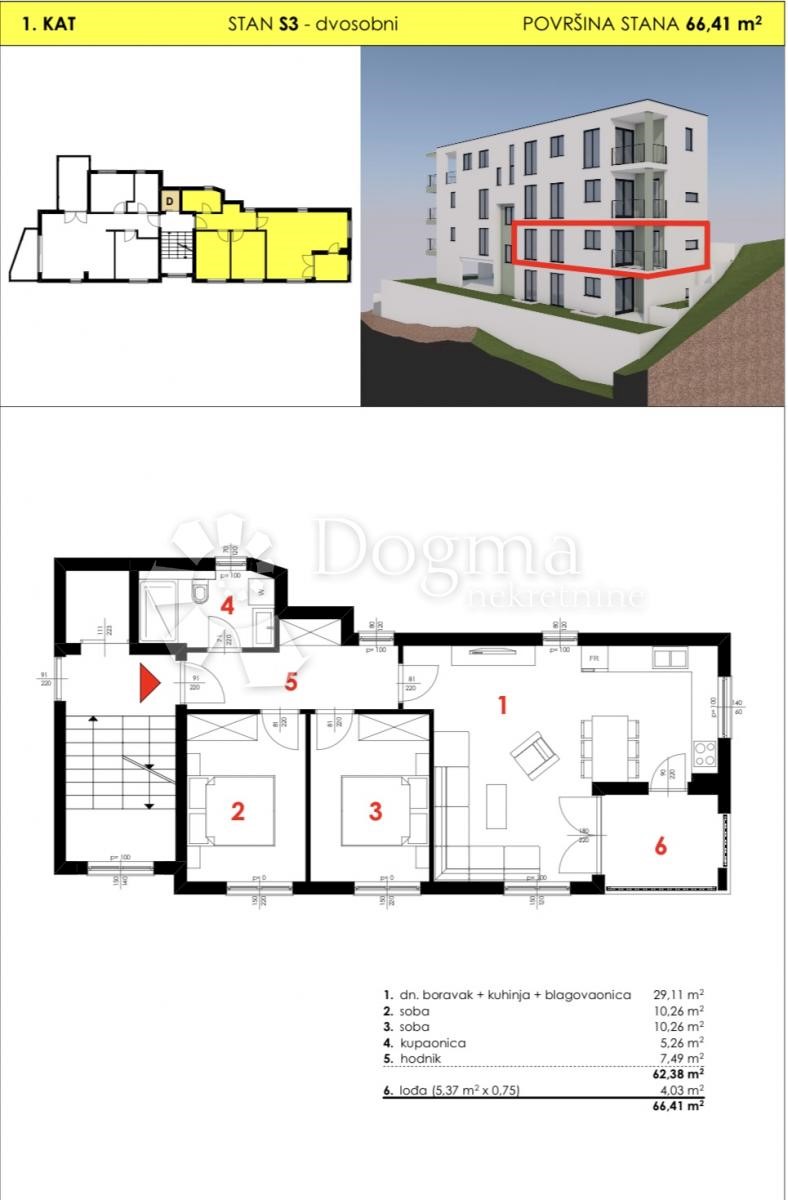 Apartmán Na prodej - SPLITSKO-DALMATINSKA TUČEPI