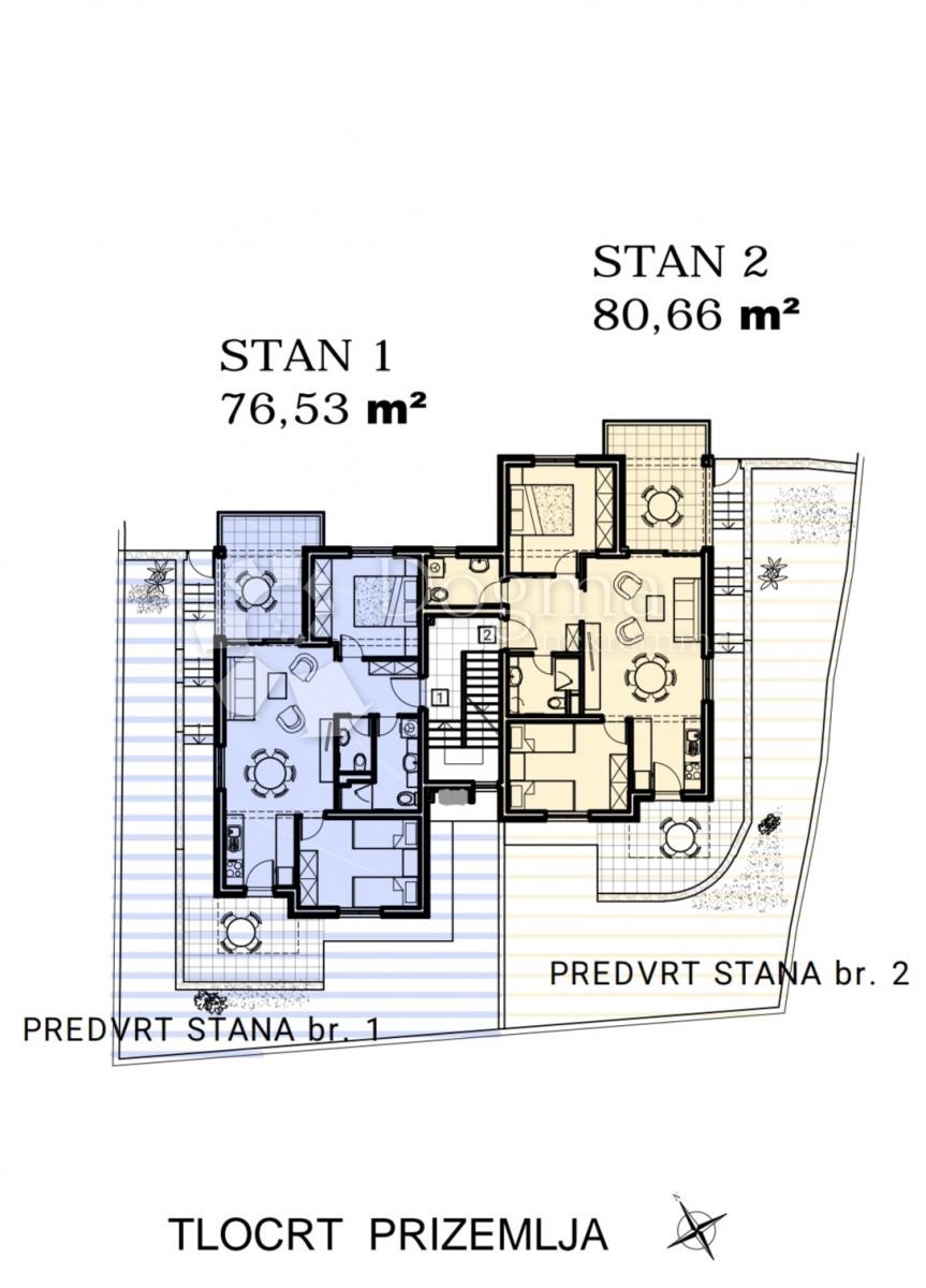 Flat For sale - ZADARSKA RAŽANAC