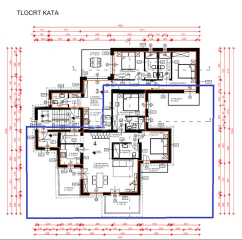 Apartmán na prodej 105 m² – Krk