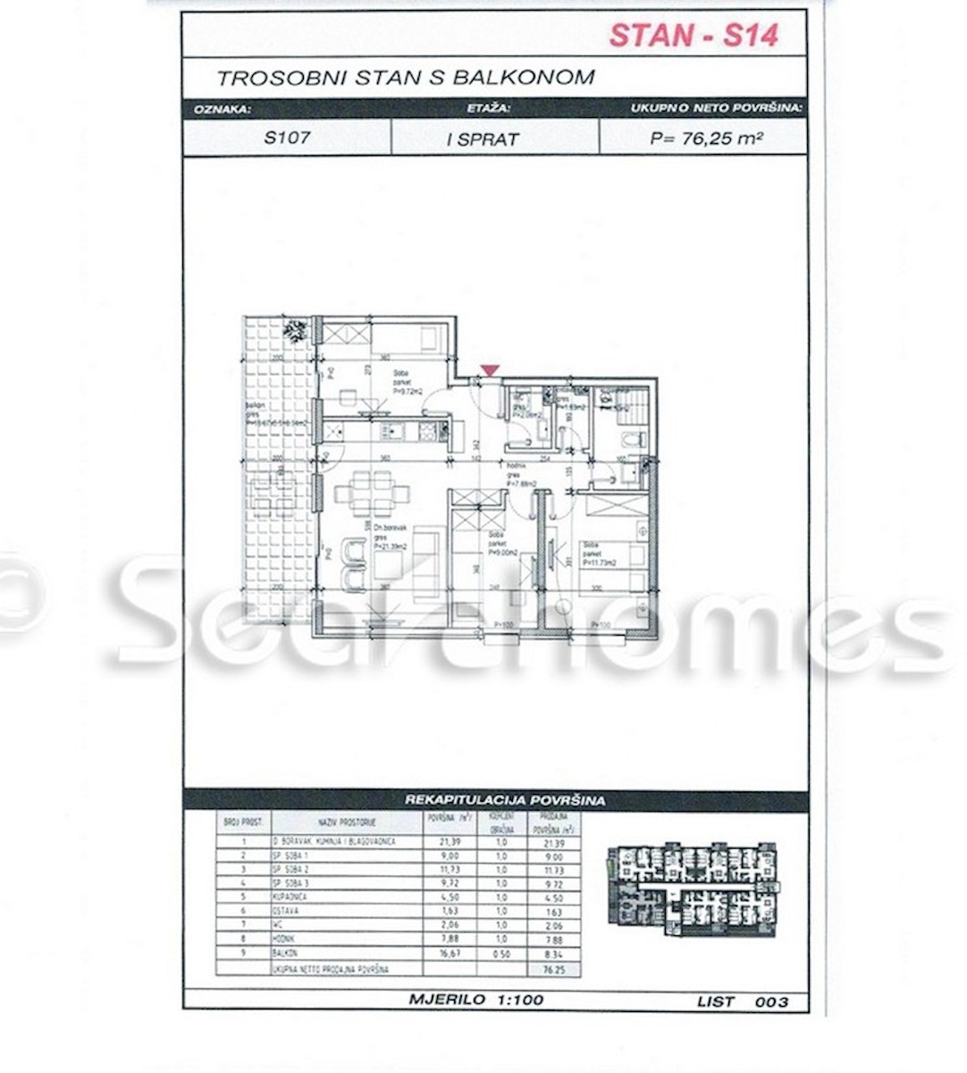 Apartma Na predaj - Splitsko-dalmatinska Makarska - foto 4/8