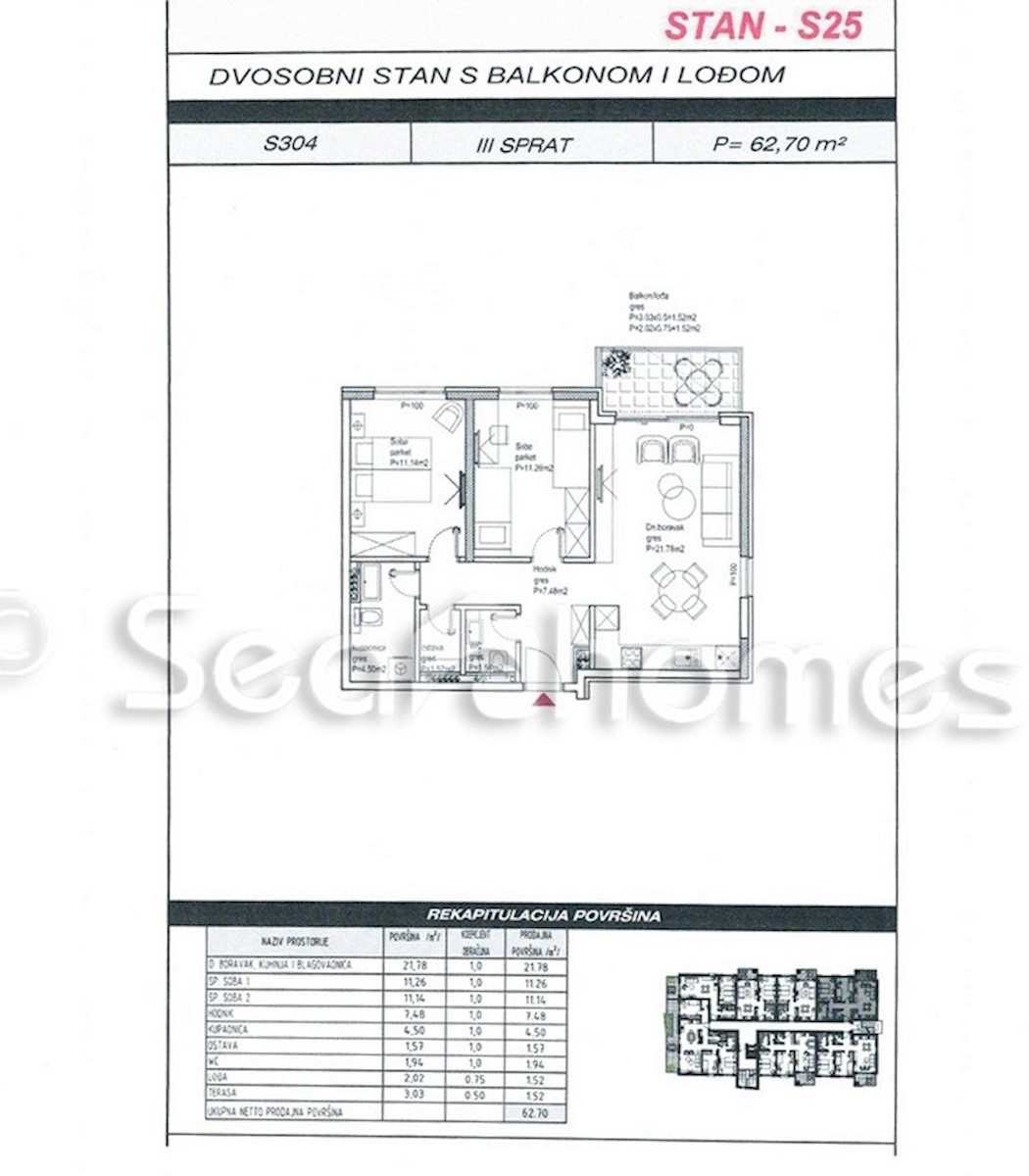 Apartma Na predaj - SPLITSKO-DALMATINSKA MAKARSKA