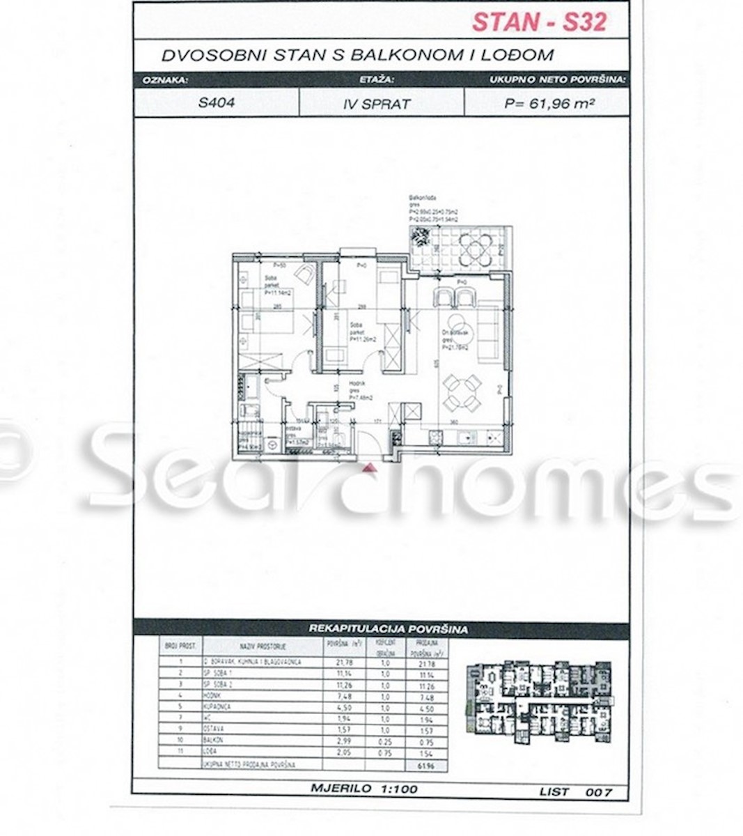 Apartma Na predaj - SPLITSKO-DALMATINSKA MAKARSKA