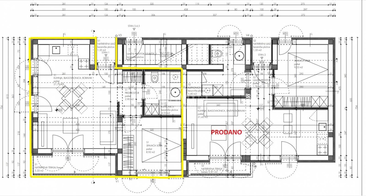 Apartmán Na prodej - ŠIBENSKO-KNINSKA PRIMOŠTEN