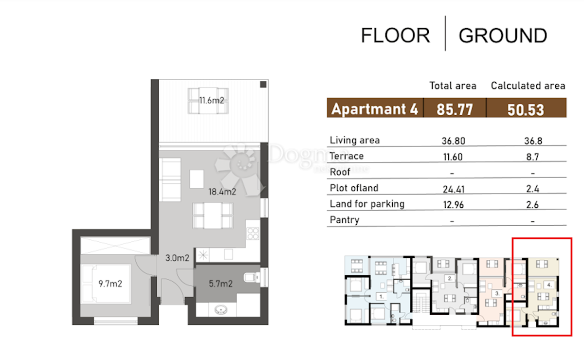 Apartmán Na prodej - ZADARSKA NIN