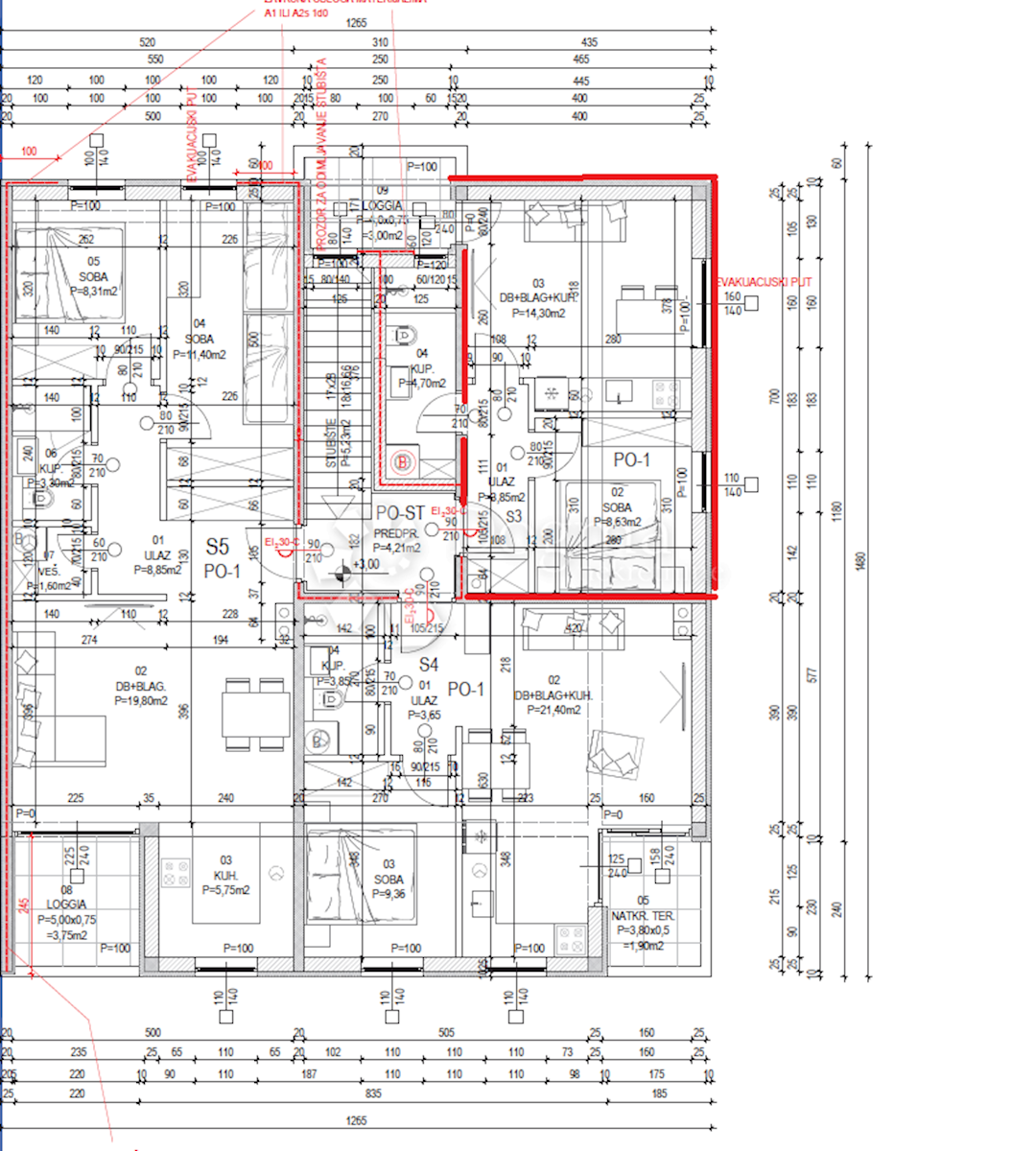 Flat For sale - ISTARSKA BARBAN